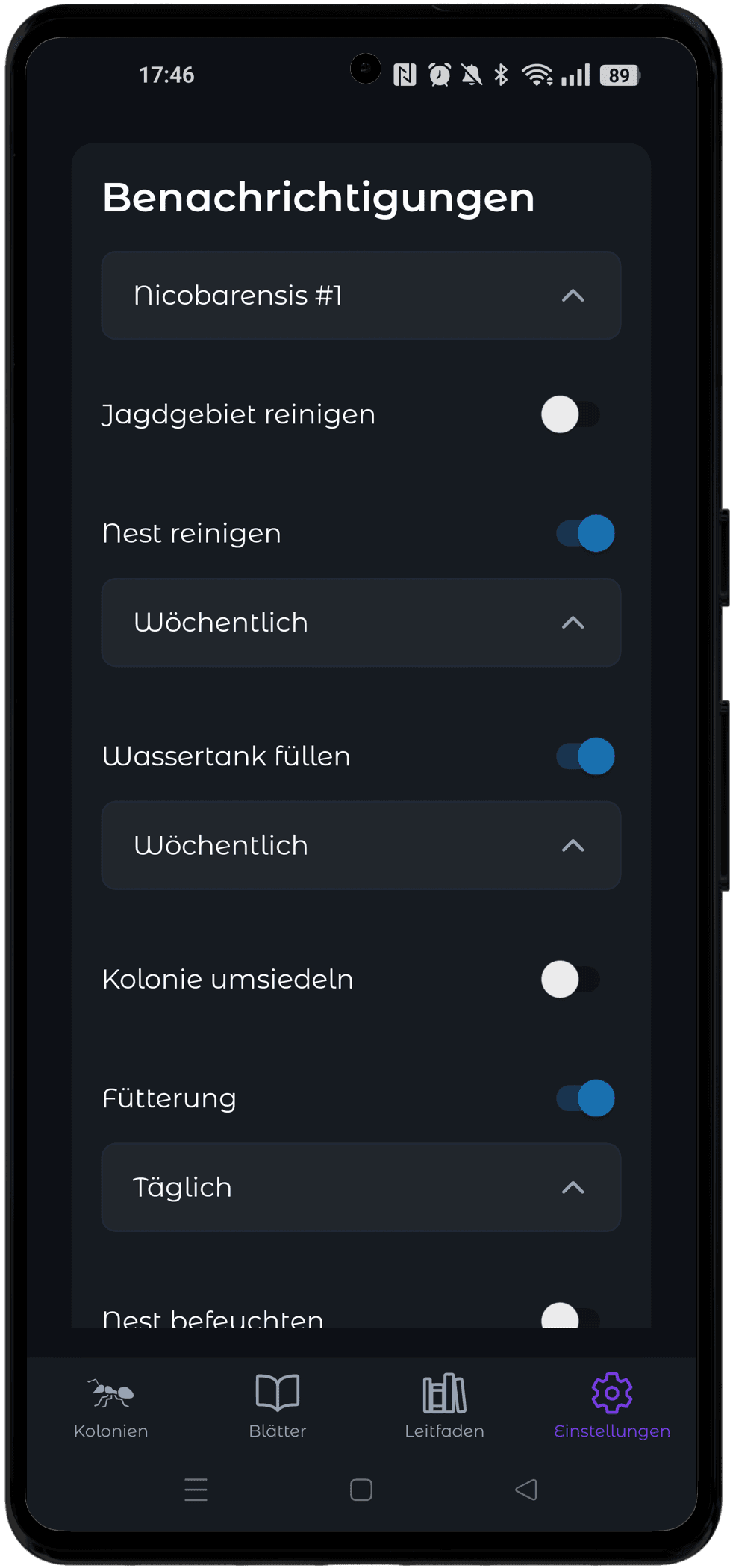 Personalisierte Benachrichtigungen & Erinnerungen