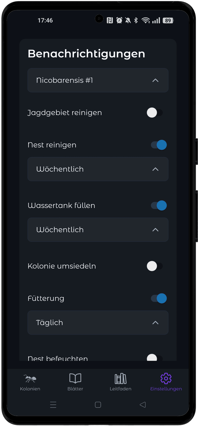 Personalisierte Benachrichtigungen & Erinnerungen